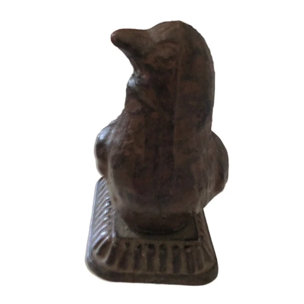Antique Cast Iron Bird Door Stop Stay Figural Decor Pigeon Dove Bookend Target